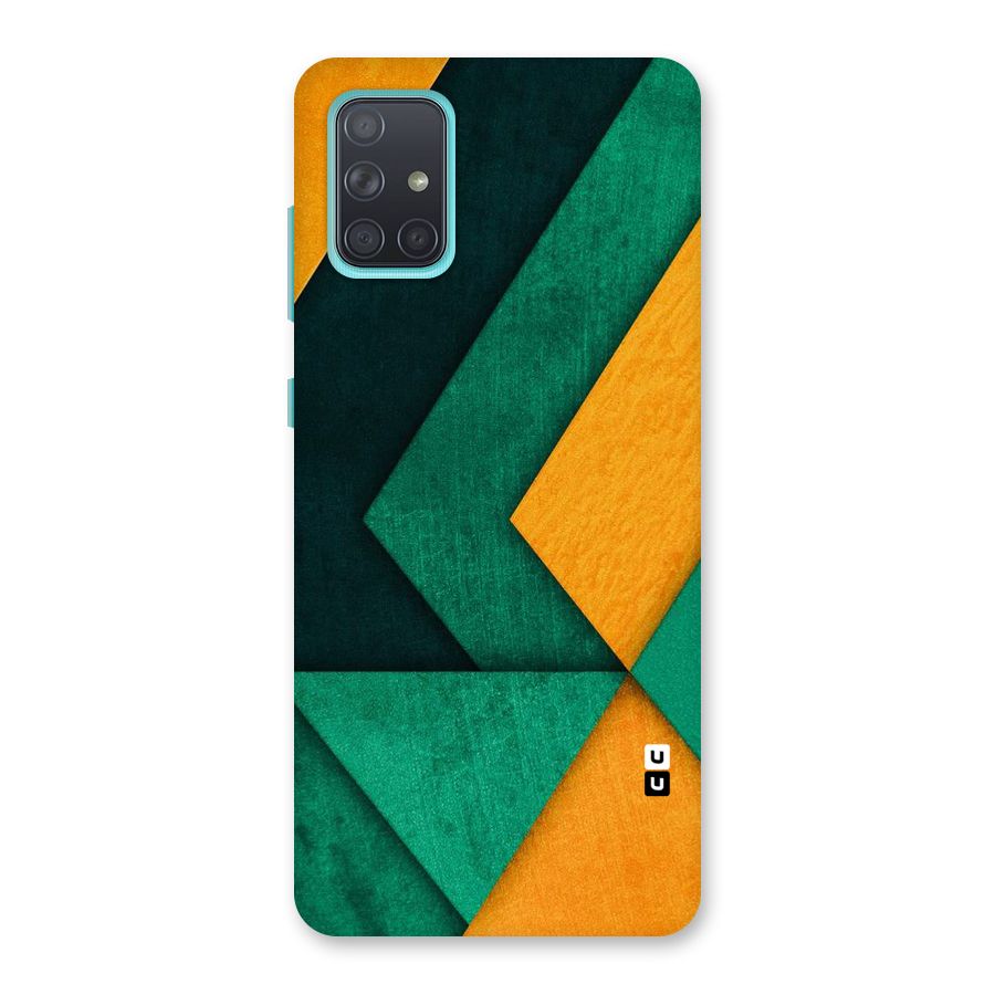 Rugged Abstract Stripes Back Case for Galaxy A71
