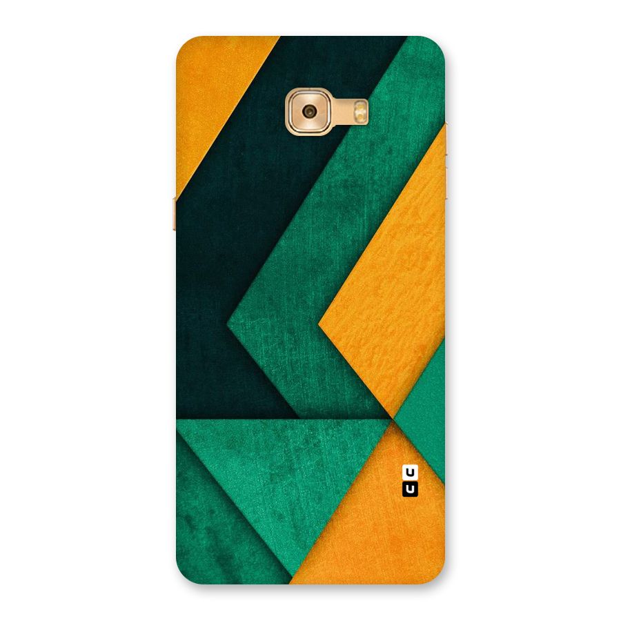 Rugged Abstract Stripes Back Case for Galaxy C9 Pro