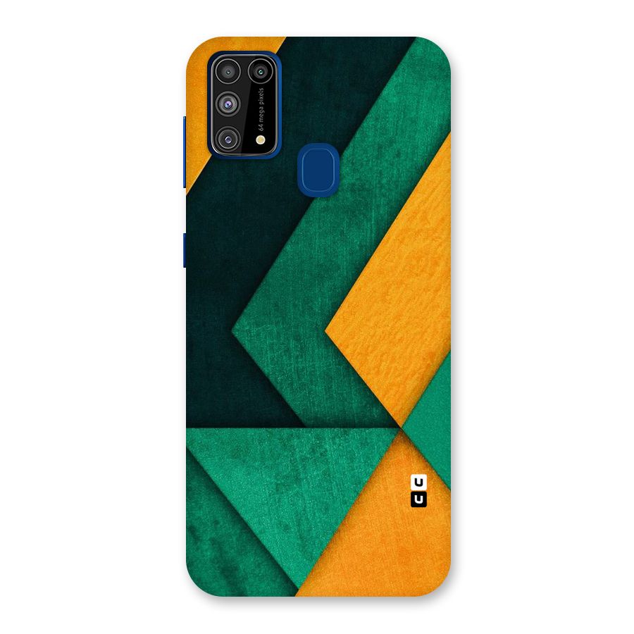 Rugged Abstract Stripes Back Case for Galaxy M31