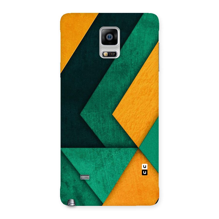 Rugged Abstract Stripes Back Case for Galaxy Note 4