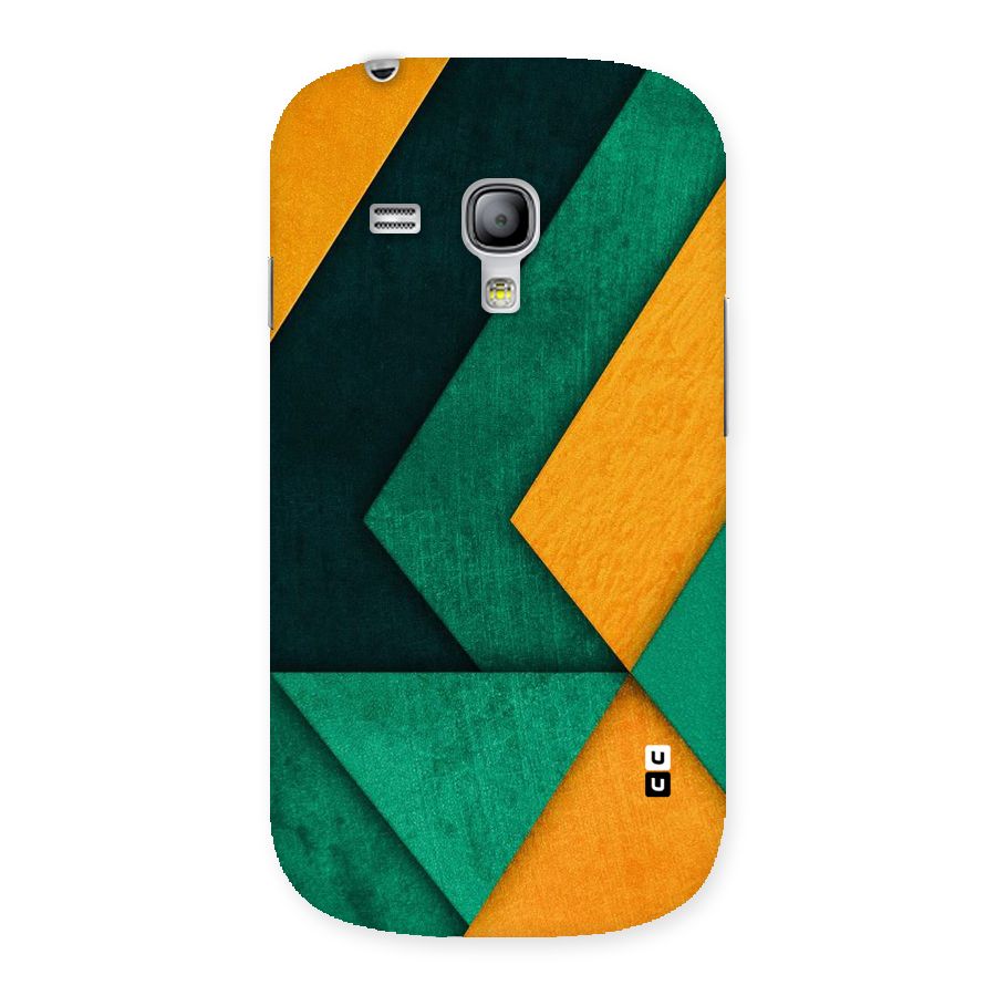 Rugged Abstract Stripes Back Case for Galaxy S3 Mini