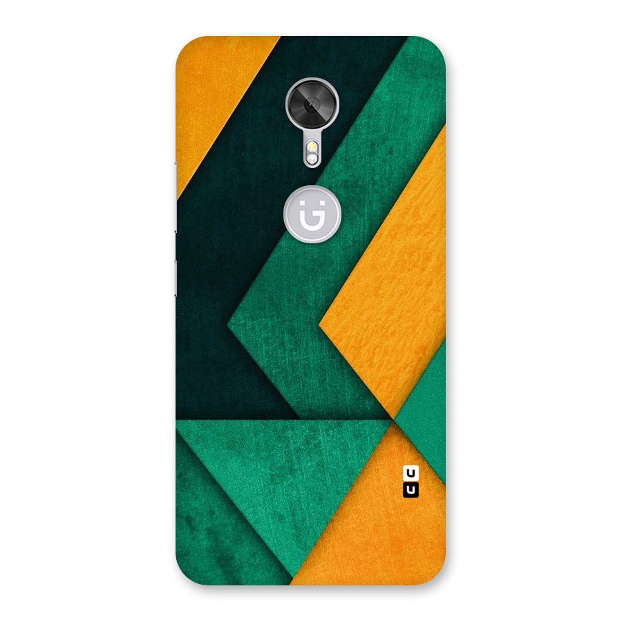 Rugged Abstract Stripes Back Case for Gionee A1