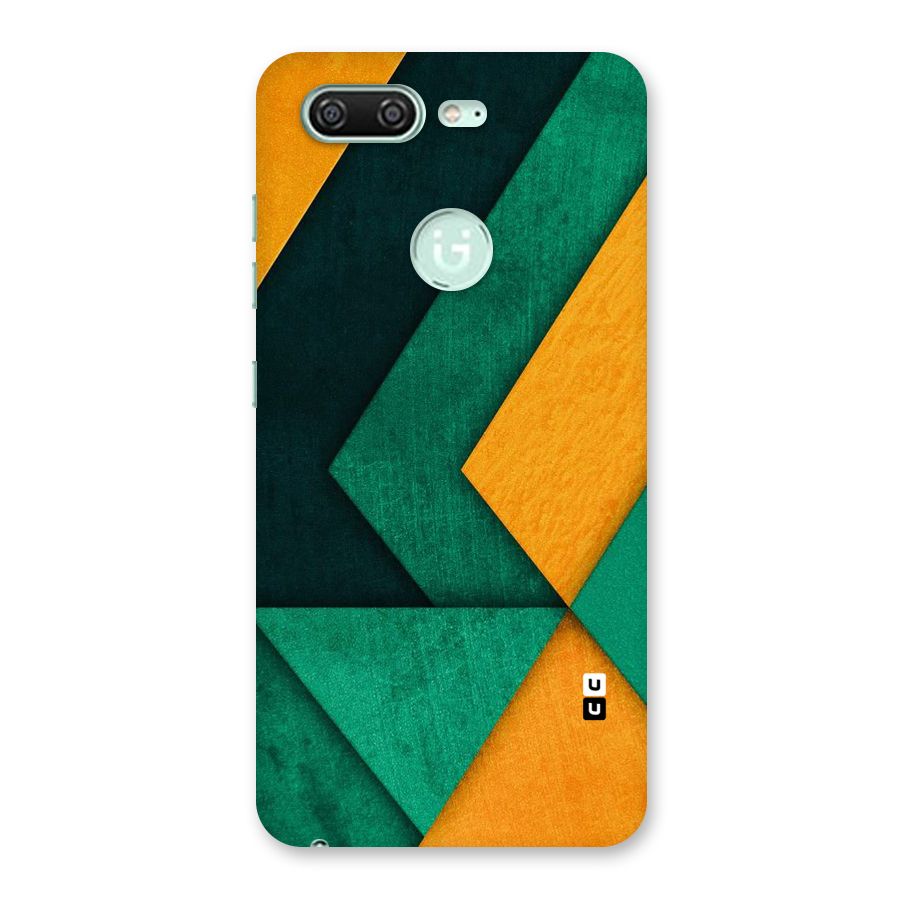 Rugged Abstract Stripes Back Case for Gionee S10