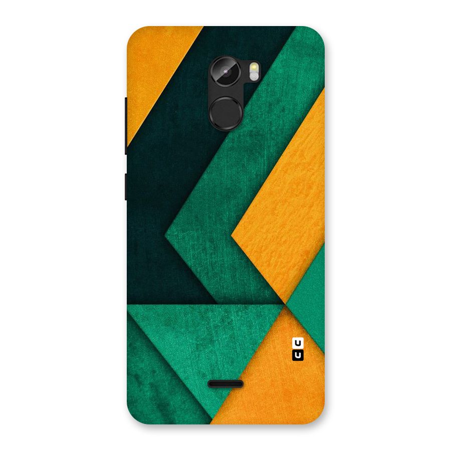 Rugged Abstract Stripes Back Case for Gionee X1