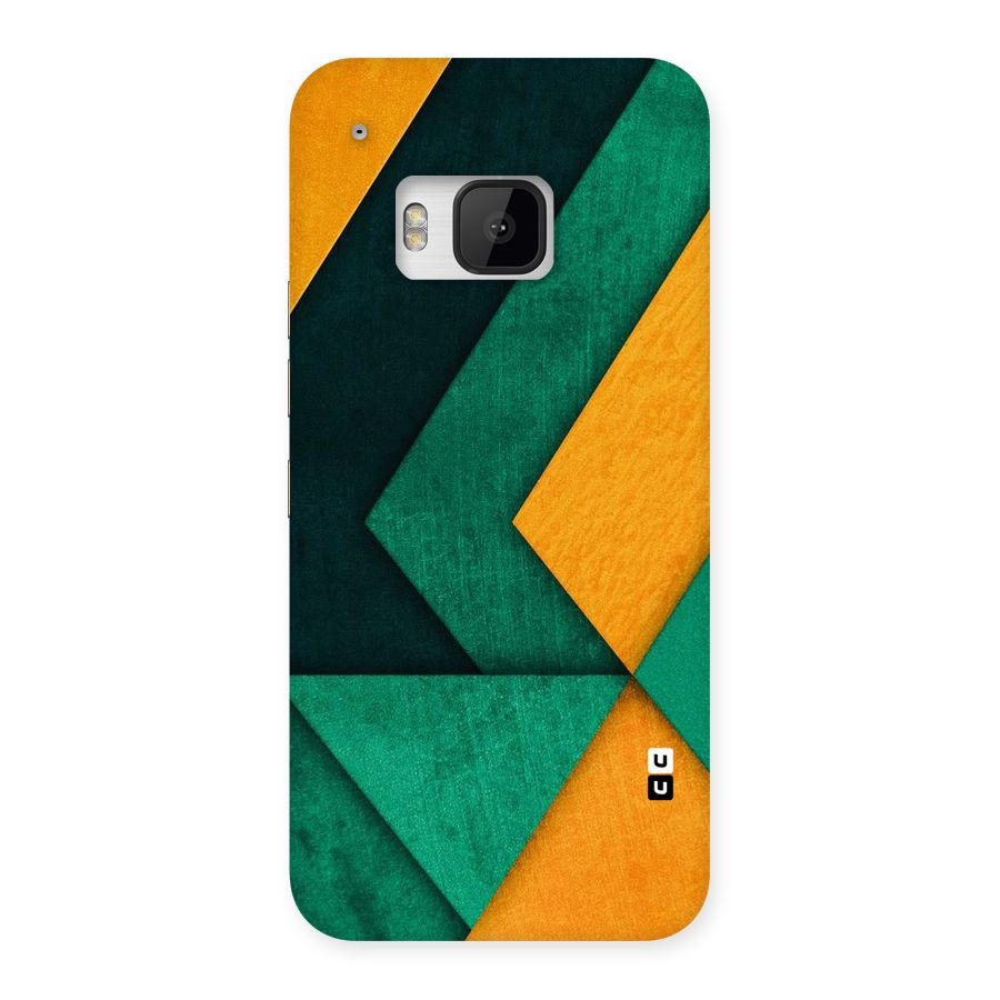 Rugged Abstract Stripes Back Case for HTC One M9