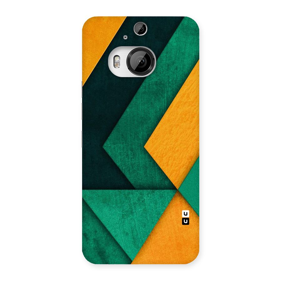 Rugged Abstract Stripes Back Case for HTC One M9 Plus