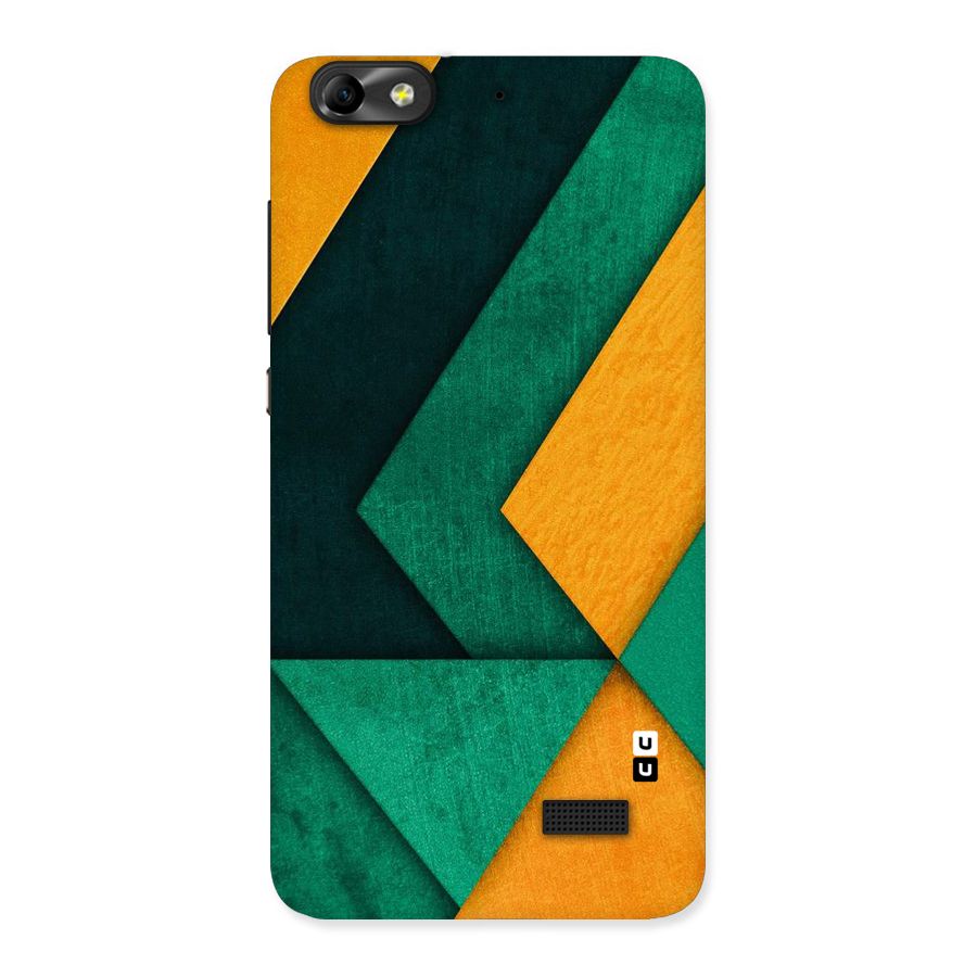 Rugged Abstract Stripes Back Case for Honor 4C