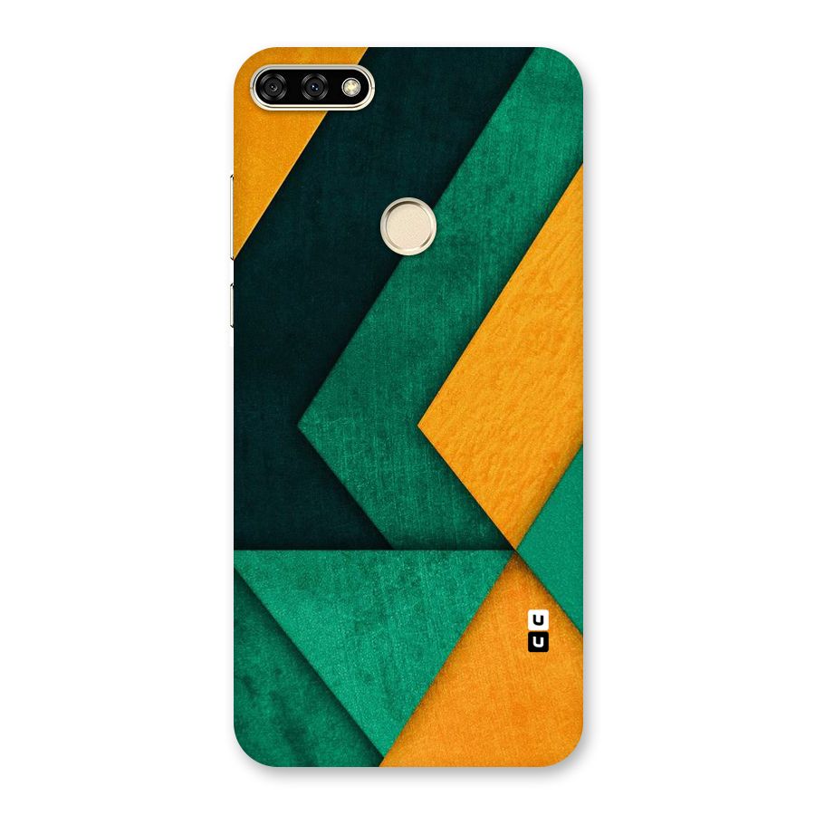 Rugged Abstract Stripes Back Case for Honor 7A
