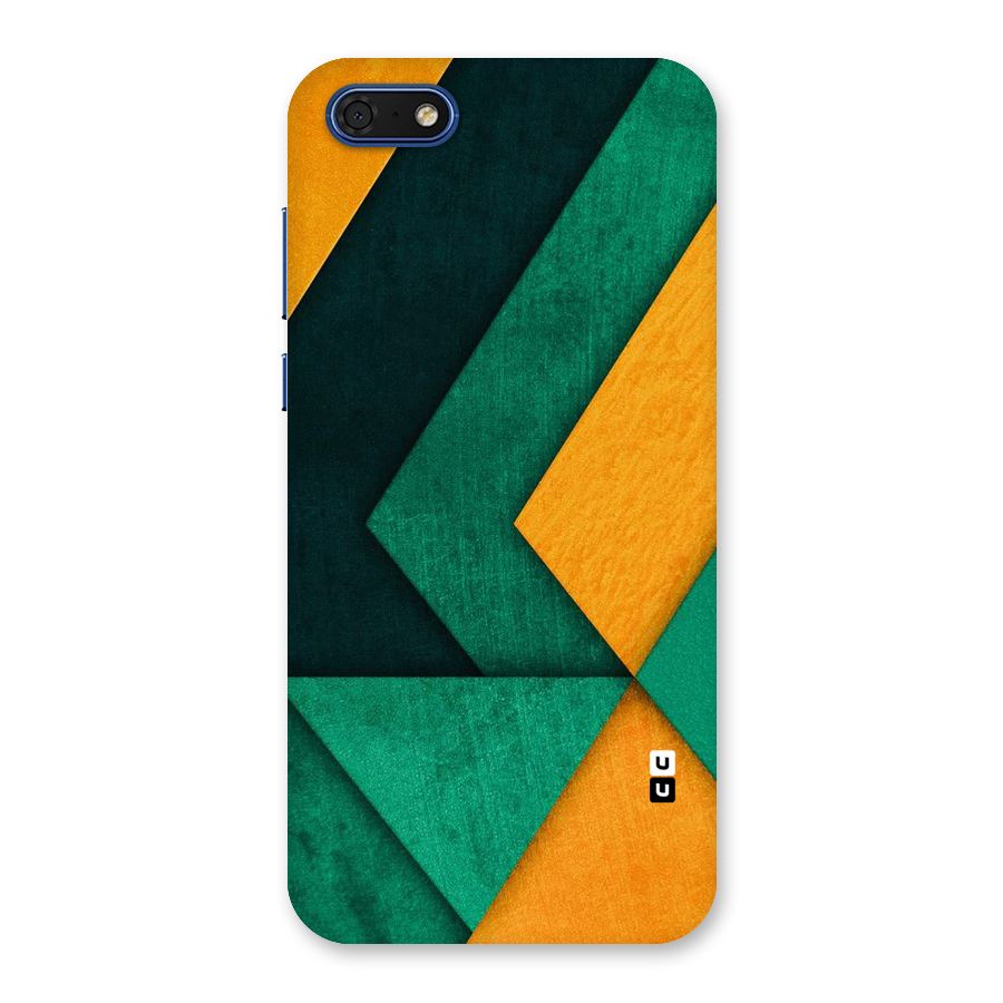 Rugged Abstract Stripes Back Case for Honor 7s
