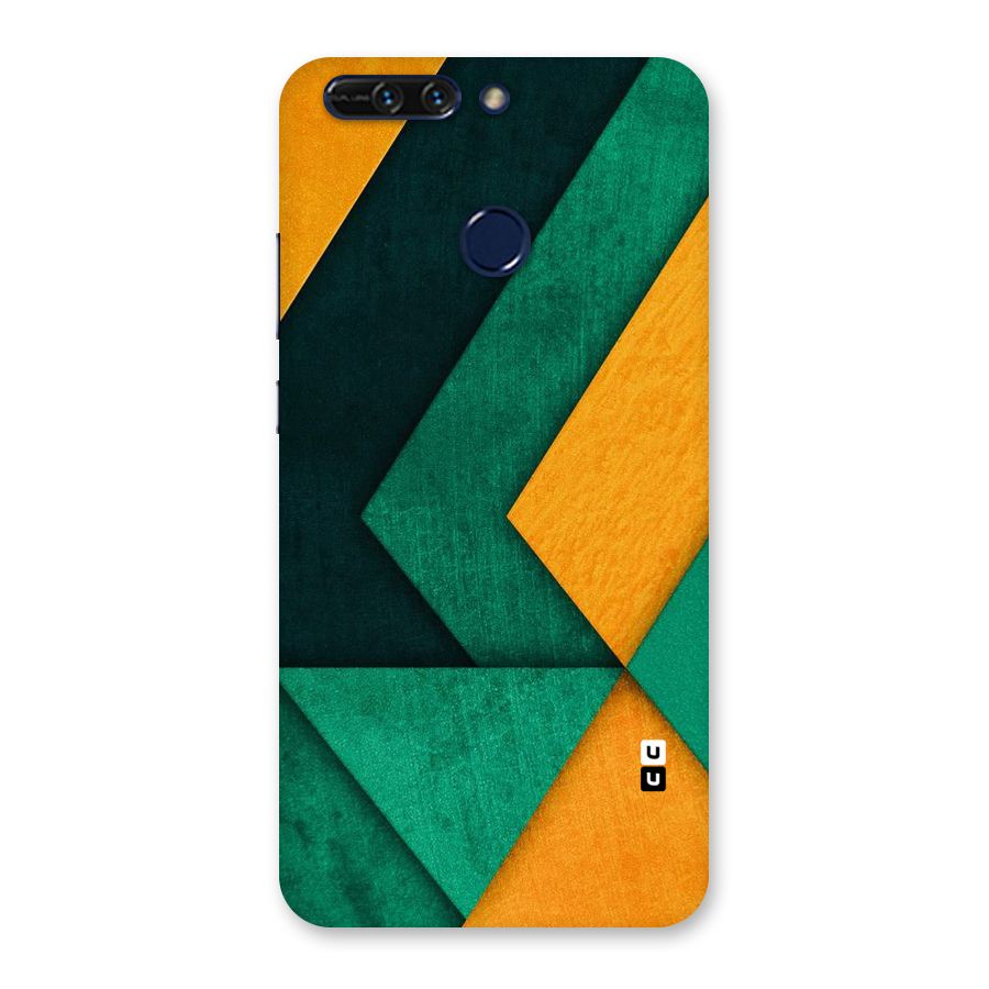 Rugged Abstract Stripes Back Case for Honor 8 Pro