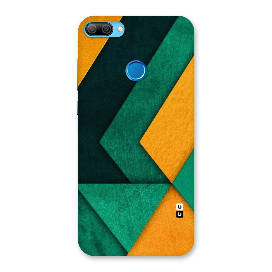 Rugged Abstract Stripes Back Case for Honor 9N