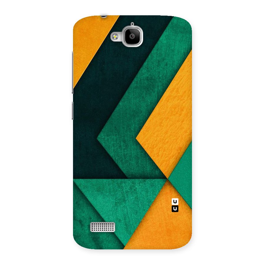 Rugged Abstract Stripes Back Case for Honor Holly