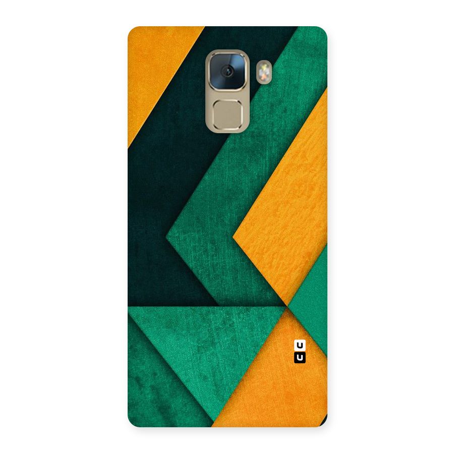 Rugged Abstract Stripes Back Case for Huawei Honor 7