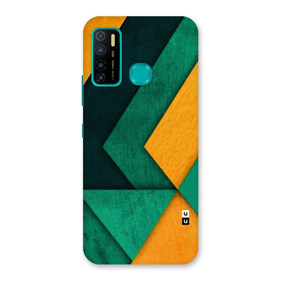 Rugged Abstract Stripes Back Case for Infinix Hot 9 Pro
