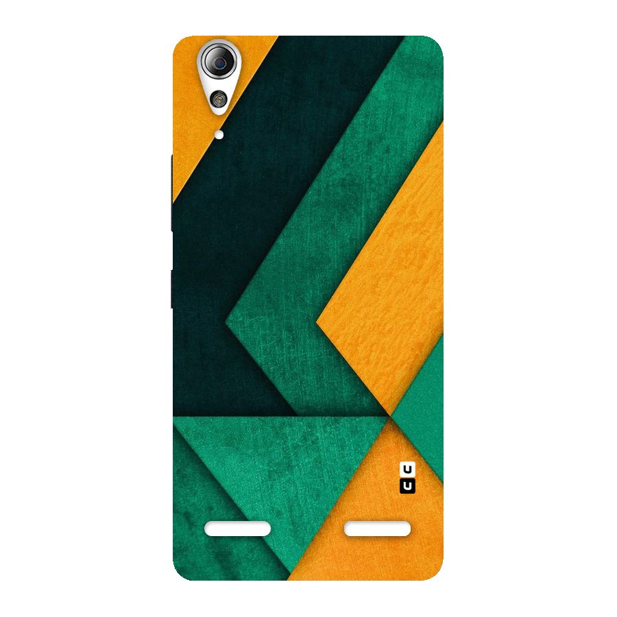 Rugged Abstract Stripes Back Case for Lenovo A6000