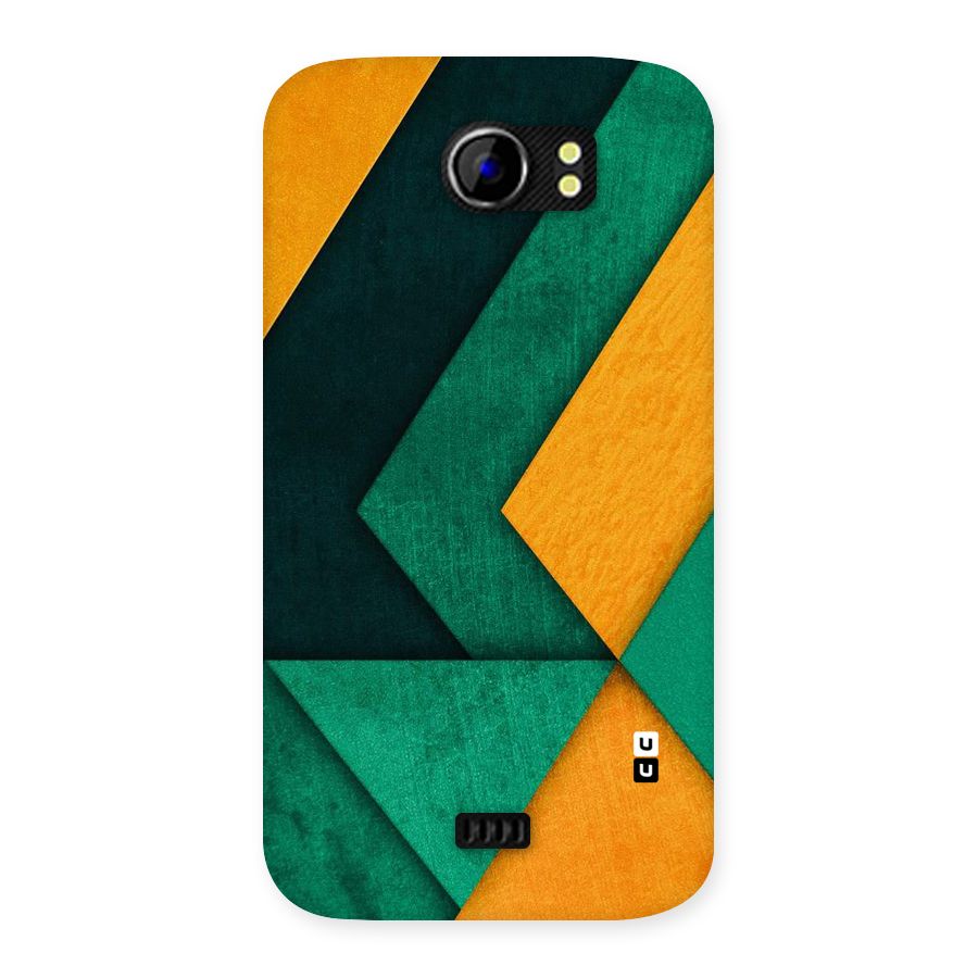 Rugged Abstract Stripes Back Case for Micromax Canvas 2 A110