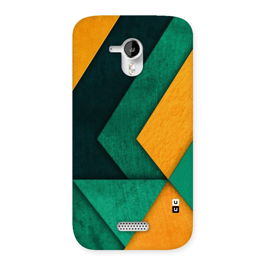Rugged Abstract Stripes Back Case for Micromax Canvas HD A116