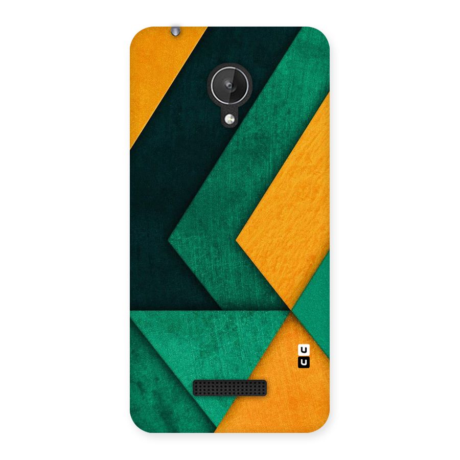 Rugged Abstract Stripes Back Case for Micromax Canvas Spark Q380
