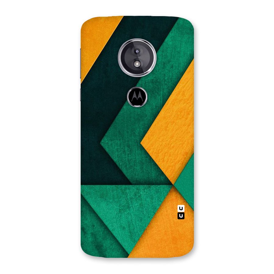 Rugged Abstract Stripes Back Case for Moto E5