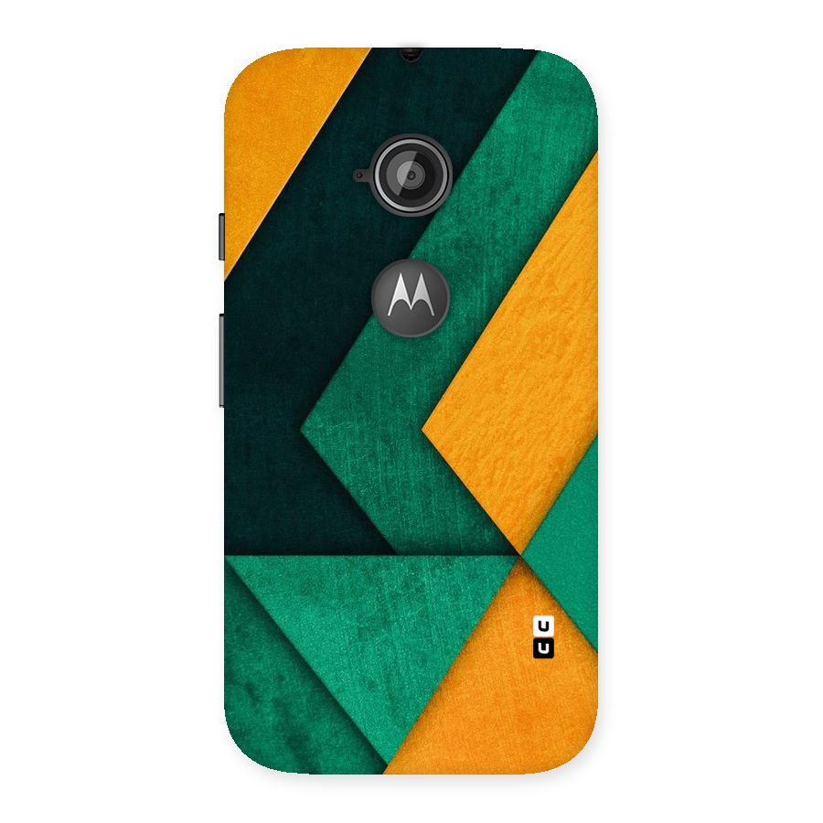 Rugged Abstract Stripes Back Case for Moto E 2nd Gen