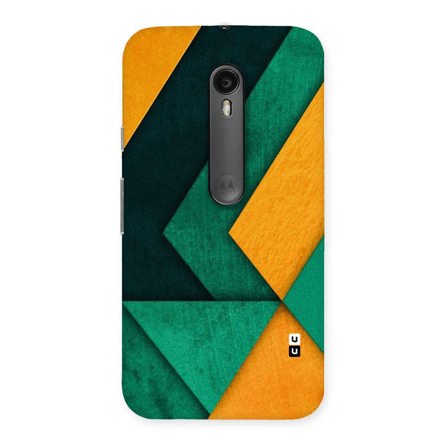 Rugged Abstract Stripes Back Case for Moto G Turbo
