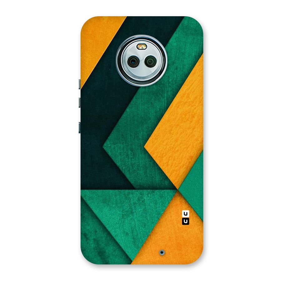 Rugged Abstract Stripes Back Case for Moto X4