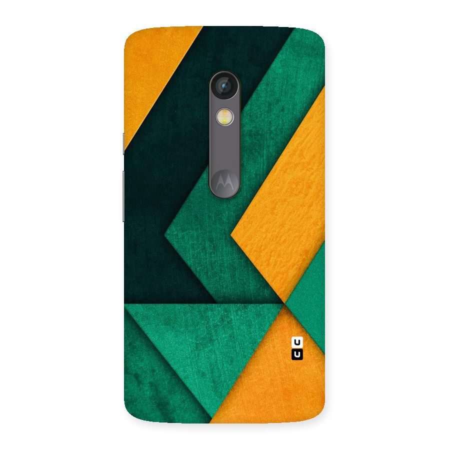 Rugged Abstract Stripes Back Case for Moto X Play