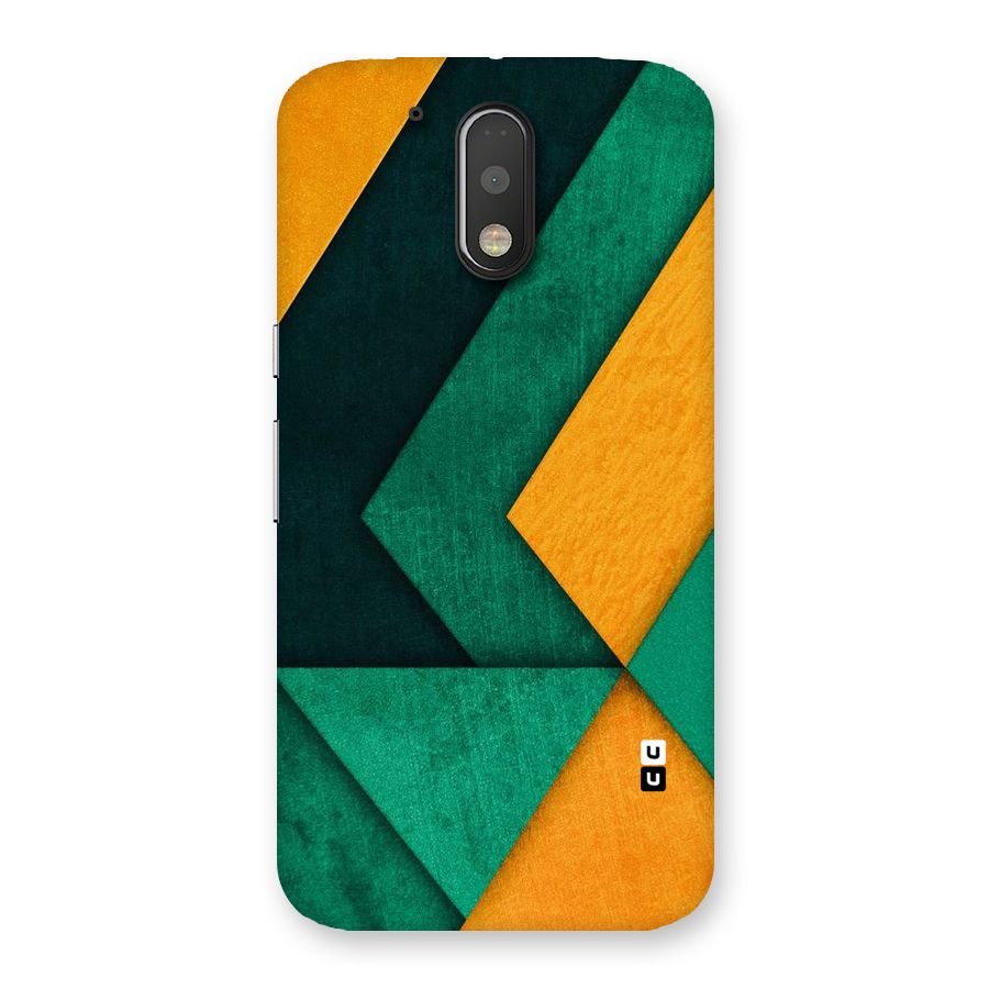 Rugged Abstract Stripes Back Case for Motorola Moto G4 Plus