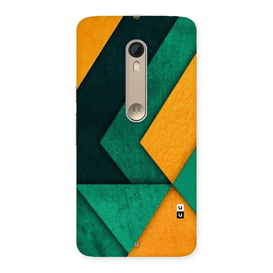 Rugged Abstract Stripes Back Case for Motorola Moto X Style