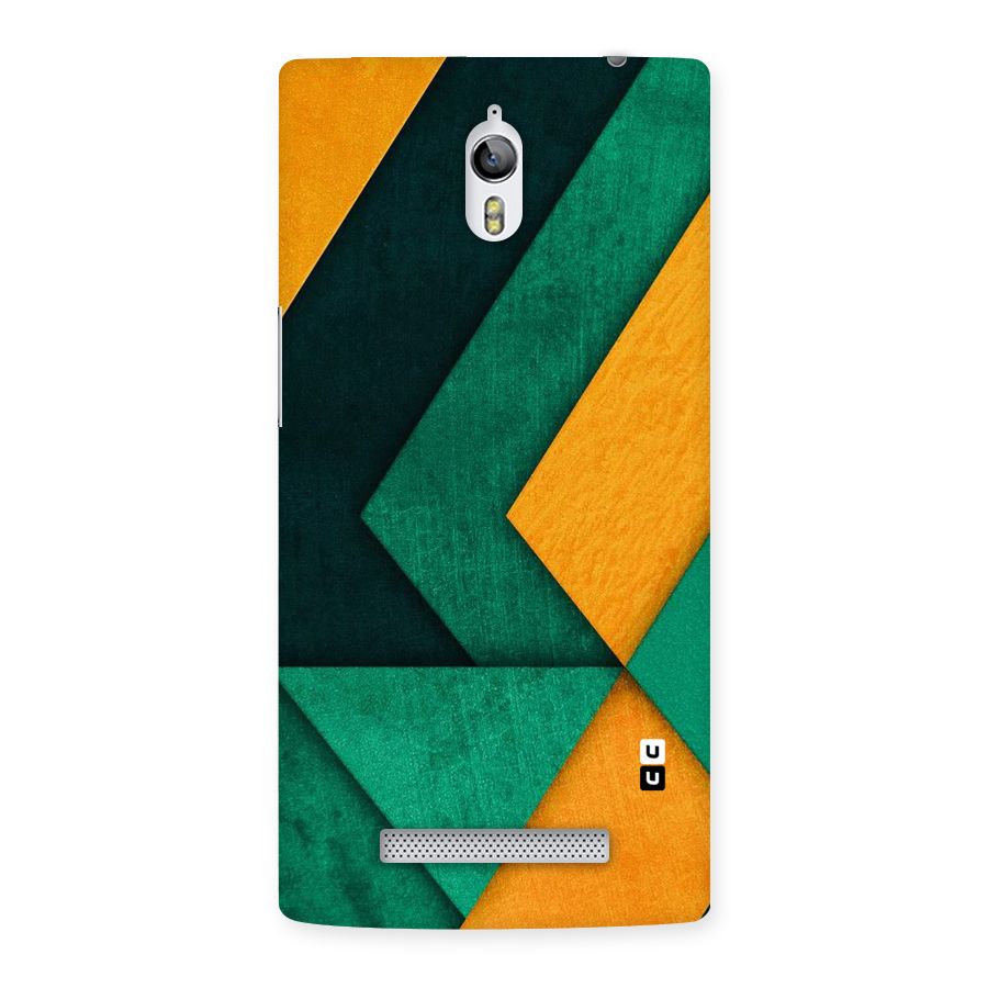 Rugged Abstract Stripes Back Case for Oppo Find 7