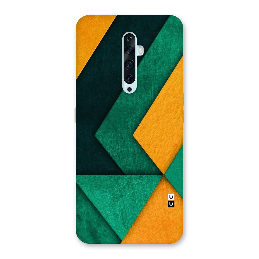 Rugged Abstract Stripes Back Case for Oppo Reno2 Z