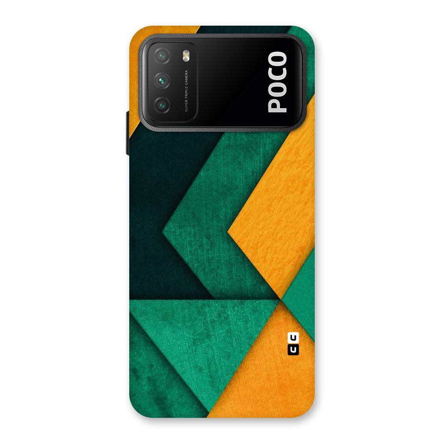 Rugged Abstract Stripes Back Case for Poco M3