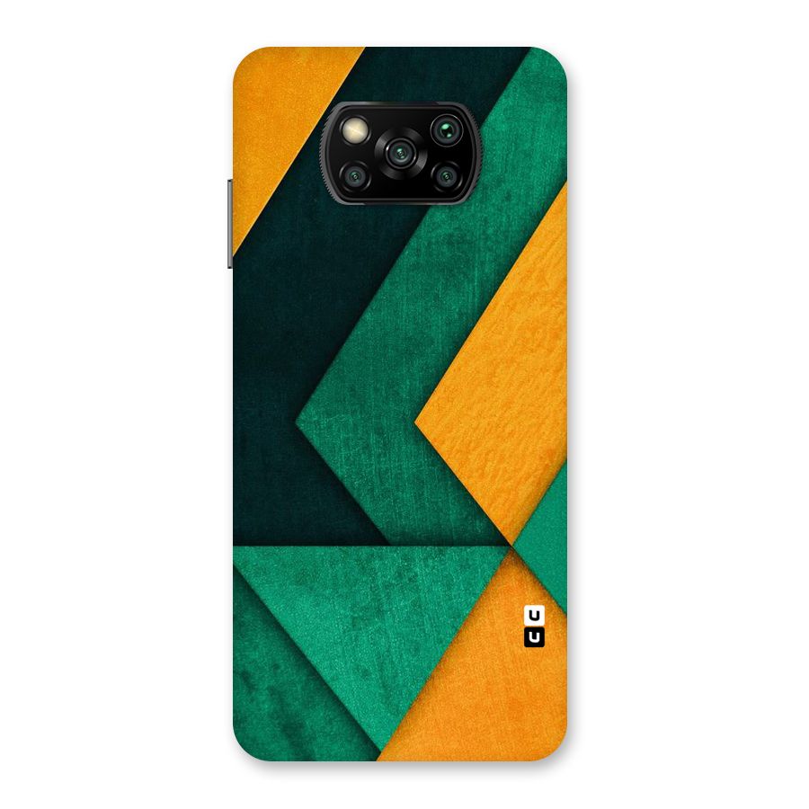 Rugged Abstract Stripes Back Case for Poco X3