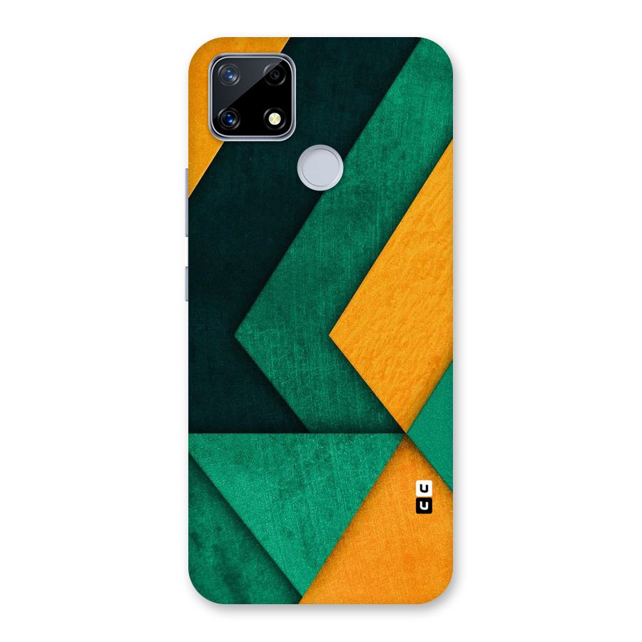 Rugged Abstract Stripes Back Case for Realme Narzo 20