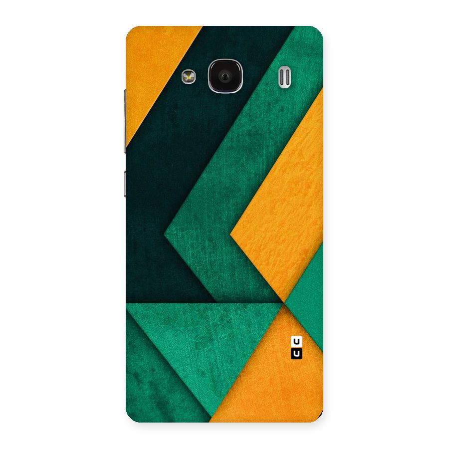 Rugged Abstract Stripes Back Case for Redmi 2