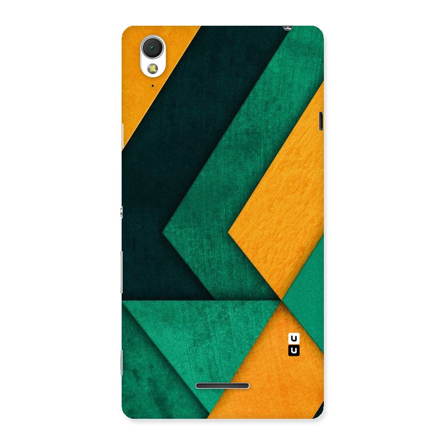 Rugged Abstract Stripes Back Case for Sony Xperia T3