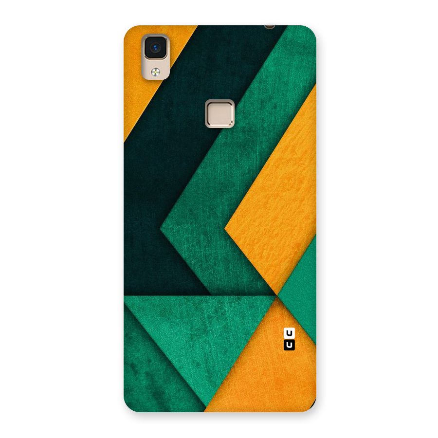 Rugged Abstract Stripes Back Case for V3 Max
