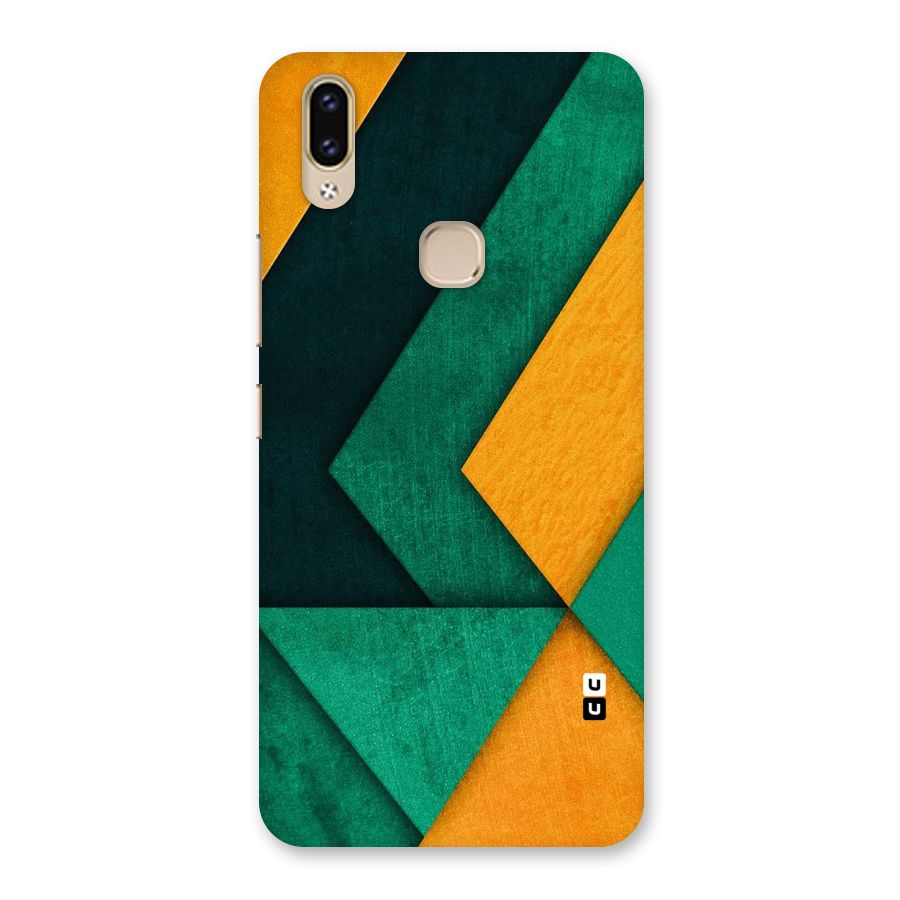 Rugged Abstract Stripes Back Case for Vivo V9 Youth