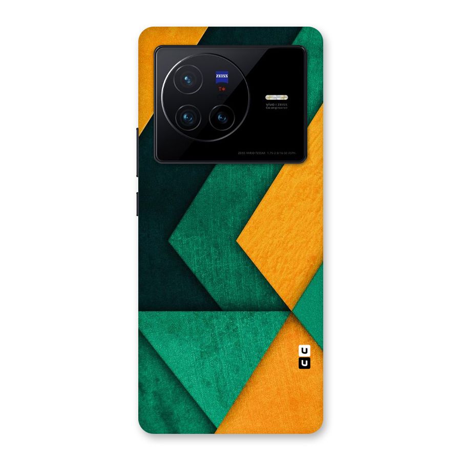 Rugged Abstract Stripes Back Case for Vivo X80