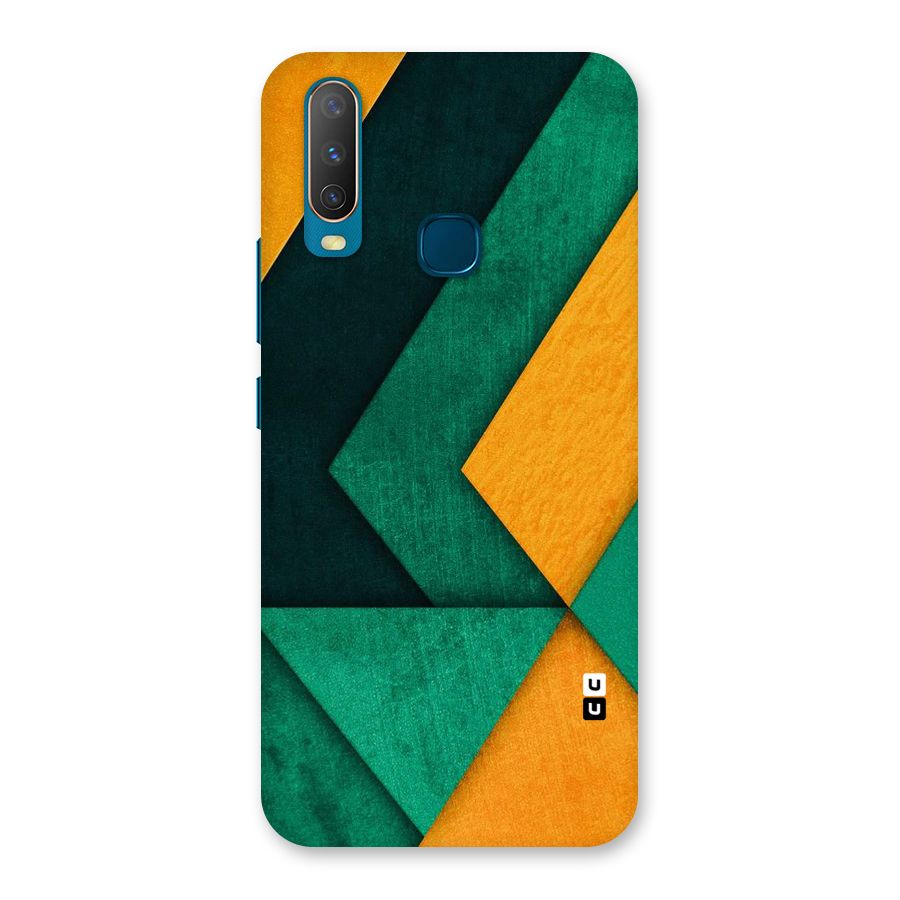 Rugged Abstract Stripes Back Case for Vivo Y17