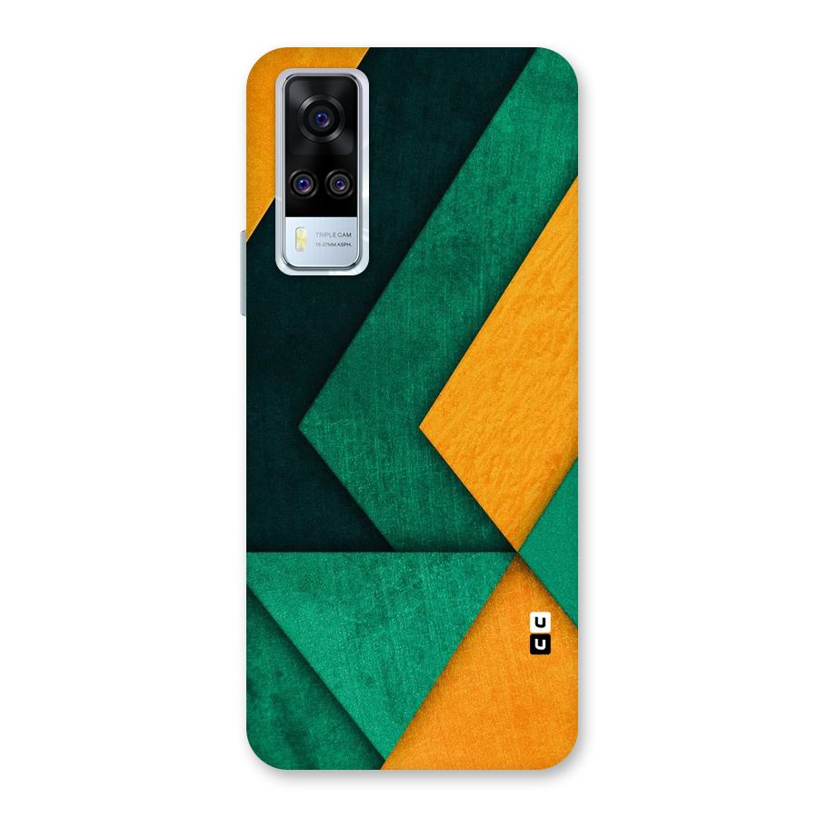 Rugged Abstract Stripes Back Case for Vivo Y31