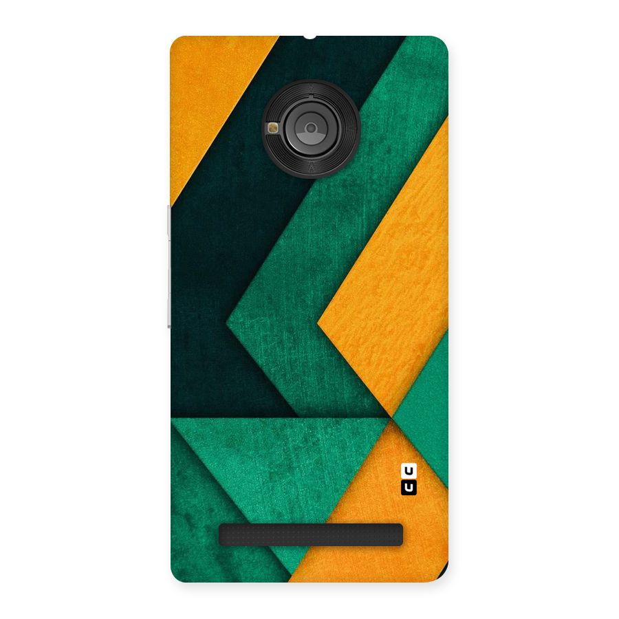 Rugged Abstract Stripes Back Case for Yu Yunique
