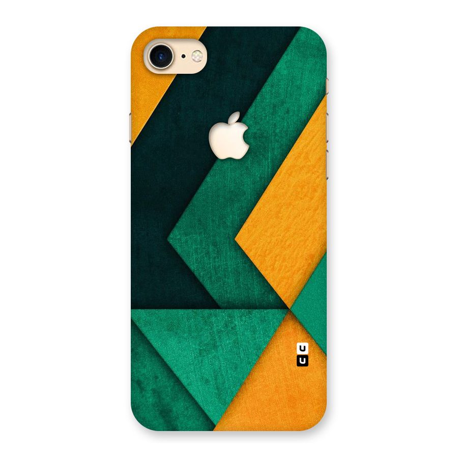 Rugged Abstract Stripes Back Case for iPhone 7 Apple Cut