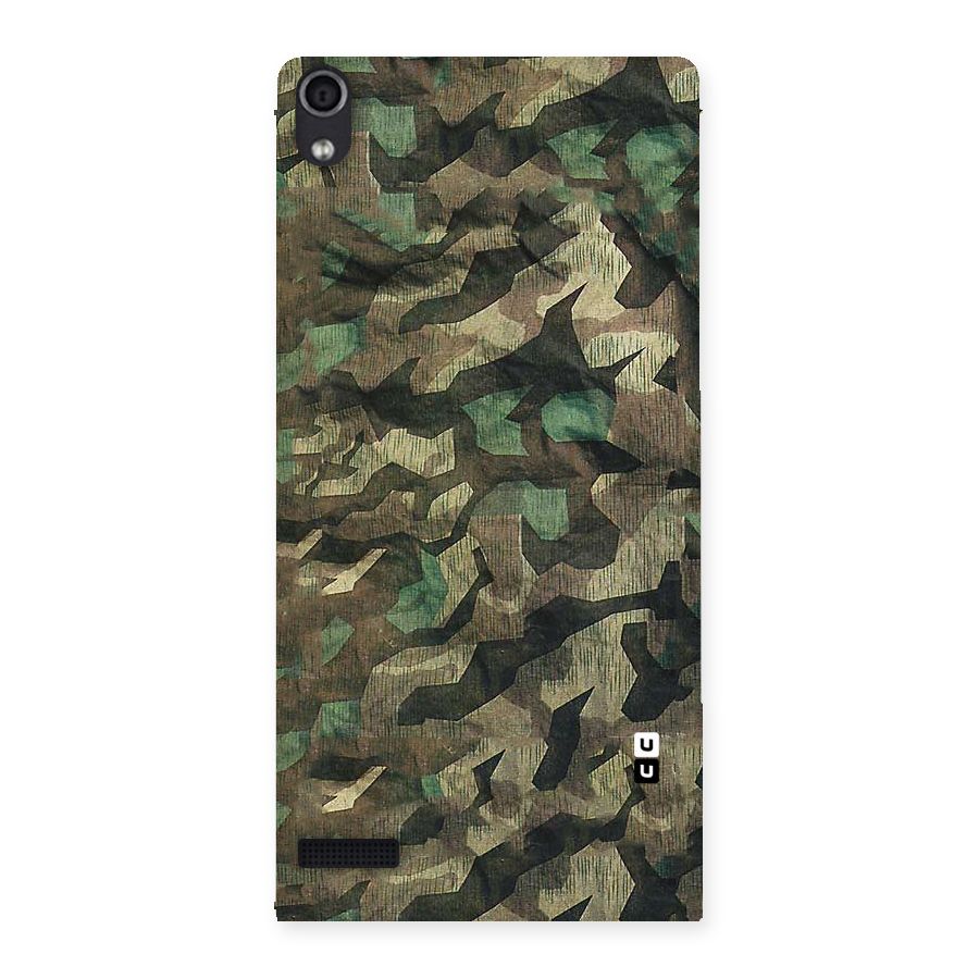 Rugged Army Back Case for Ascend P6
