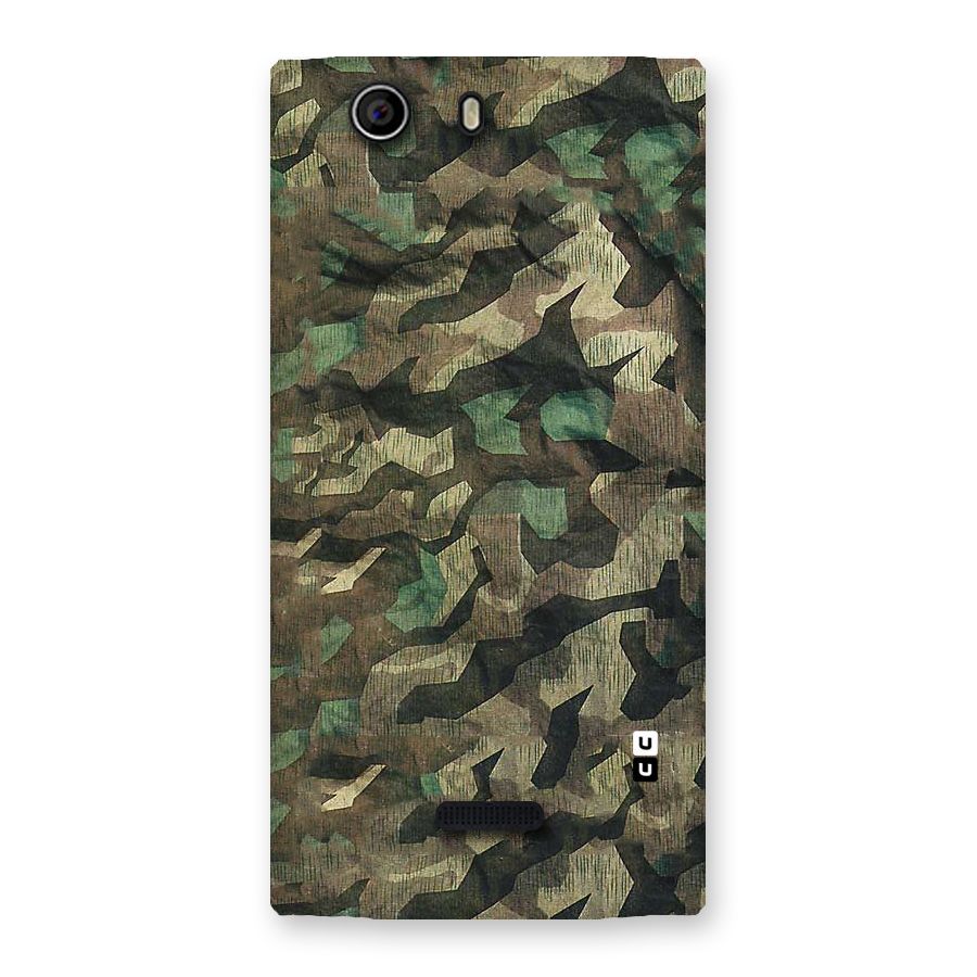 Rugged Army Back Case for Canvas Nitro 2 E311