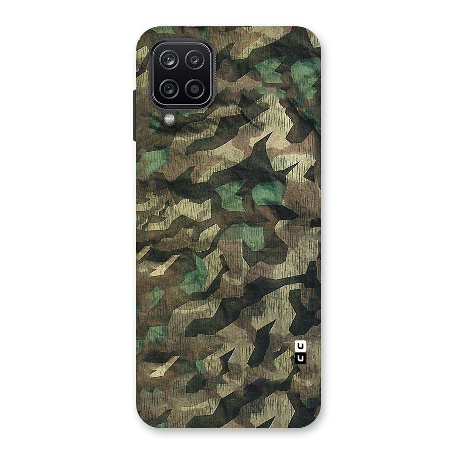 Rugged Army Back Case for Galaxy A12