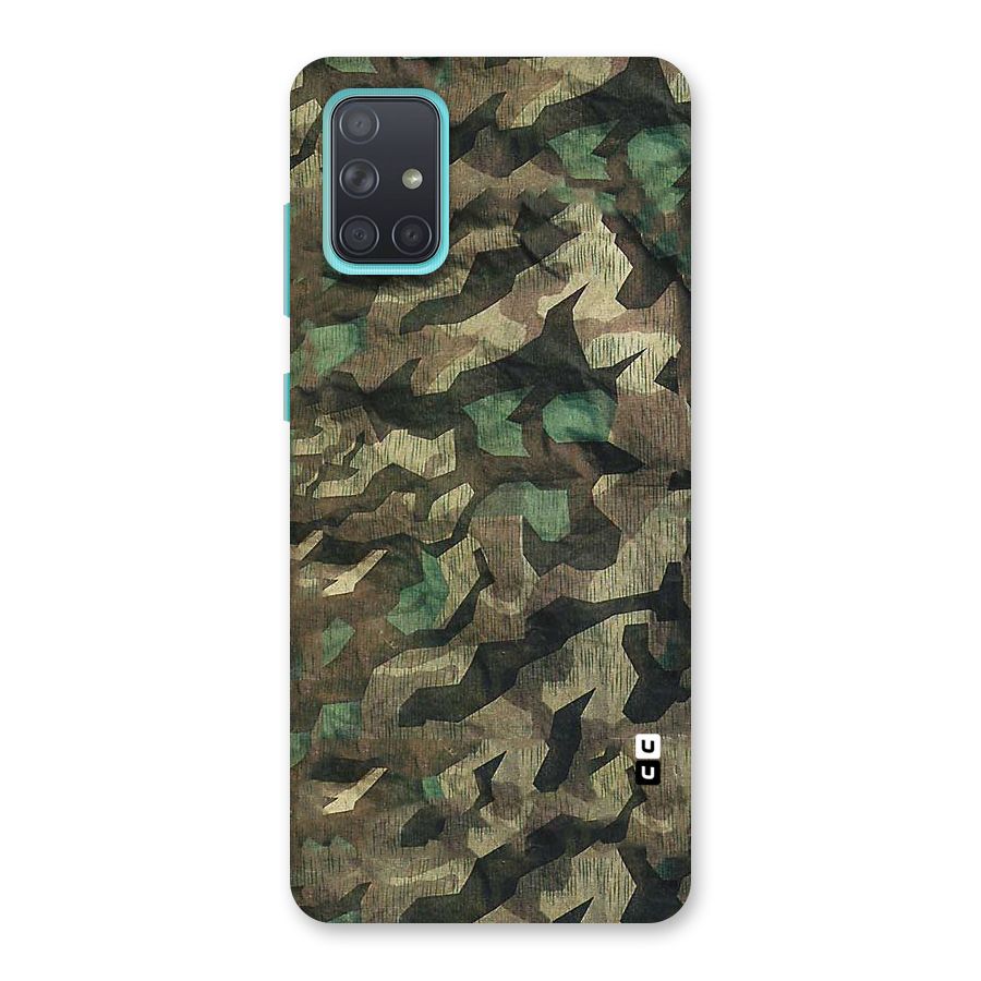Rugged Army Back Case for Galaxy A71