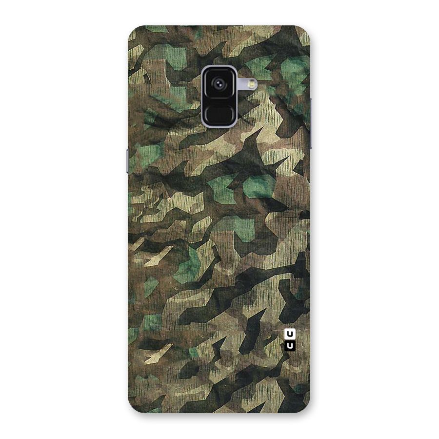 Rugged Army Back Case for Galaxy A8 Plus