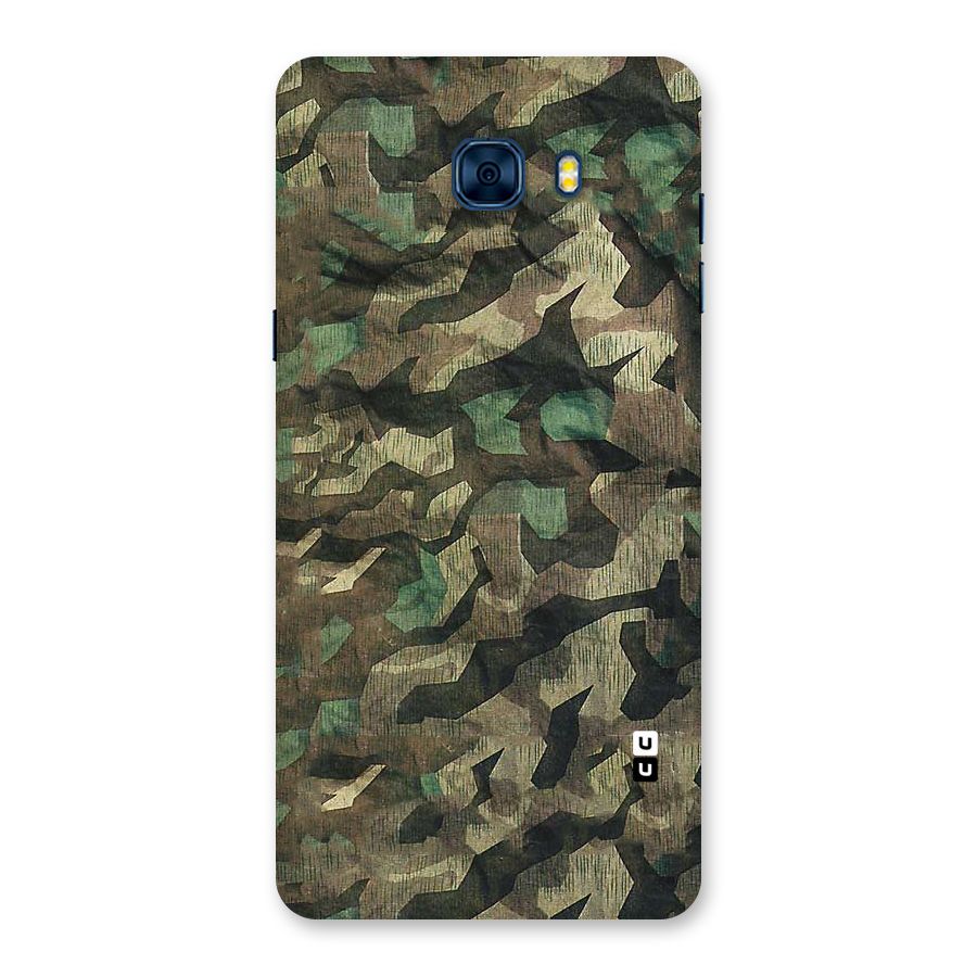 Rugged Army Back Case for Galaxy C7 Pro