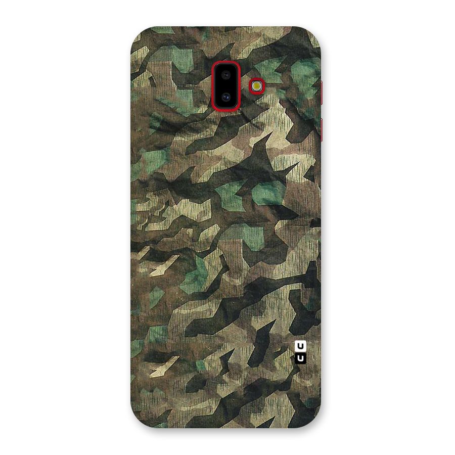Rugged Army Back Case for Galaxy J6 Plus